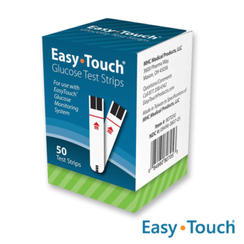 Tiras para glucómetro Easy Touch (50 unidades)