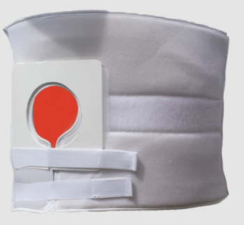 Faja post-operatoria para ostomía talla XL (30 cm alto) - Imagen 4